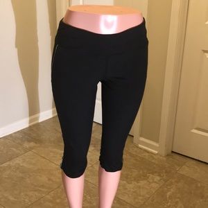 Tangerine Crop Legging